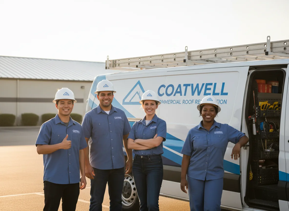 Commercial roof coating company in Indiahoma, OK